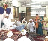 Majlis of Maulaatona Faatemah Zahraa (as) - Mumbai - Aqaa Maulaa Saiyedna Haatim Zakiyuddin saheb (tus) delivering Bayaan